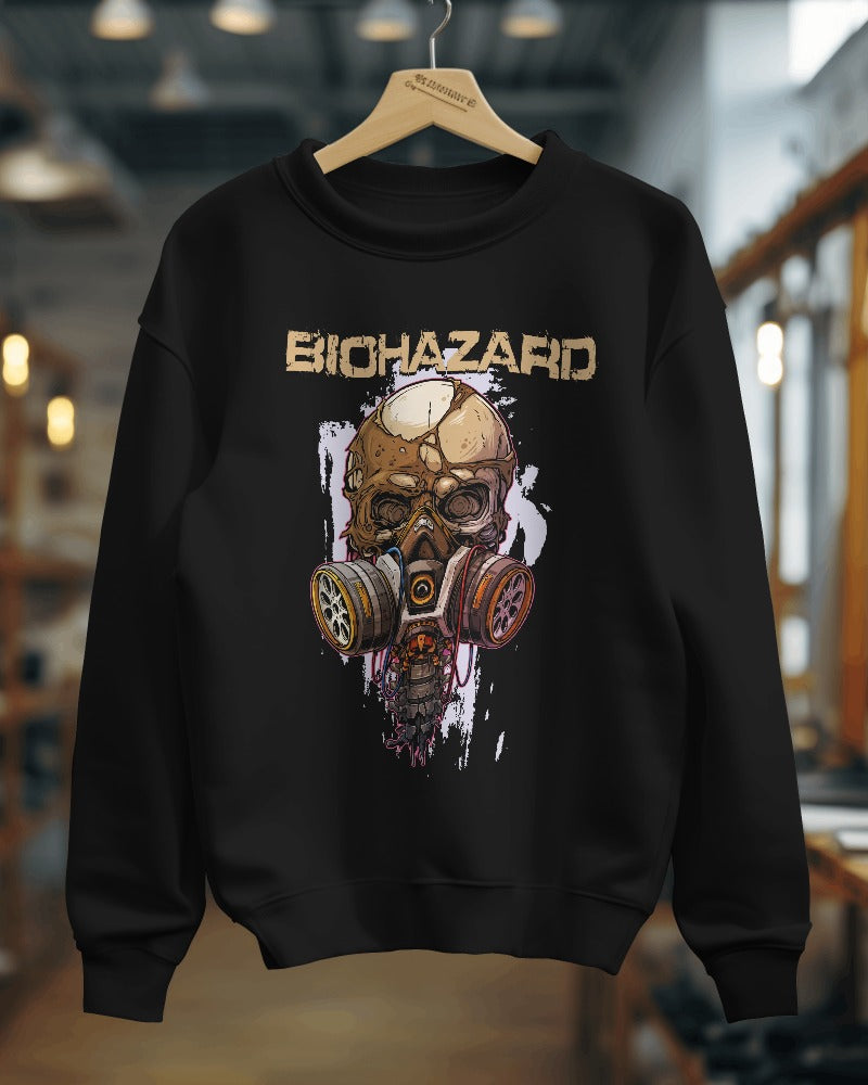 Biohazard Sweatshirt - Premium Fabric & Regular Fit