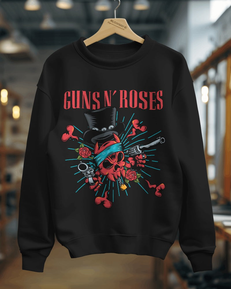 Guns n Roses Sweatshirt - Premium Fabric & Regular Fit