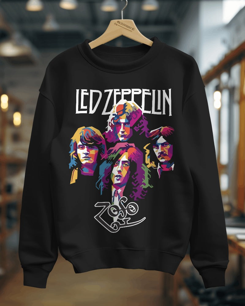 Led Zeppelin Sweatshirt - Premium Fabric & Regular Fit