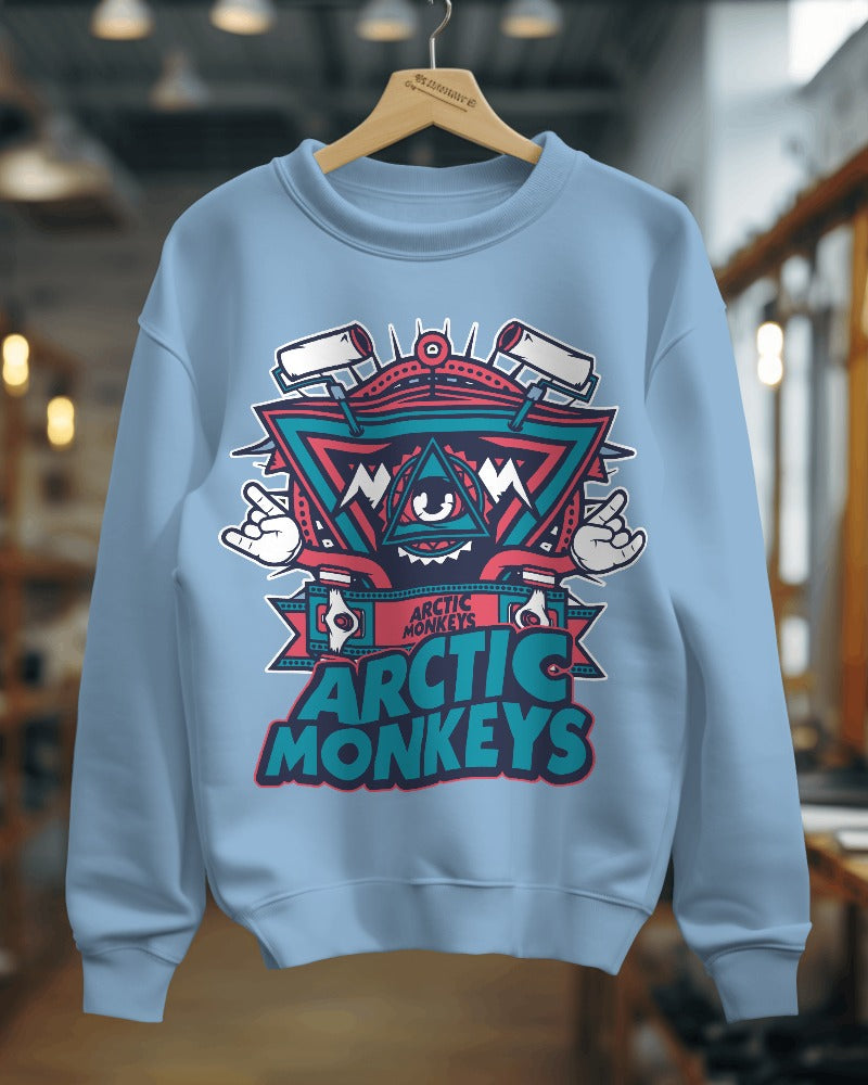 Arctic Monkeys Sweatshirt - Premium Fabric & Regular Fit