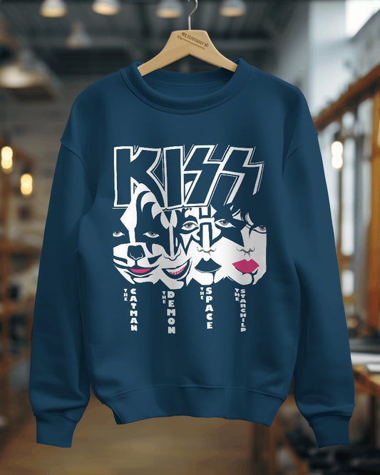 Kiss Sweatshirt - Premium Fabric & Regular Fit