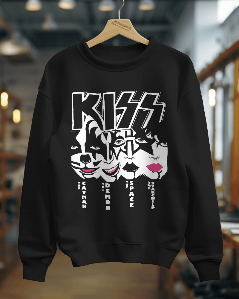 Kiss Sweatshirt - Premium Fabric & Regular Fit