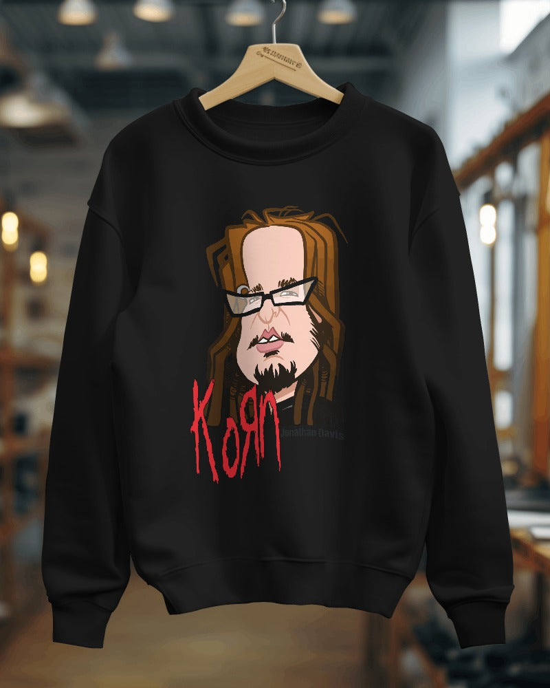 Jonathan Davis Korn Sweatshirt - Premium Fabric & Regular Fit