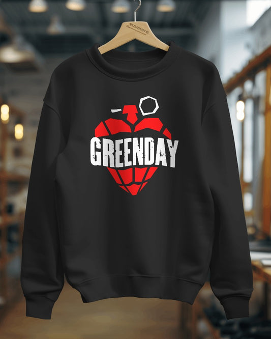 Green Day Sweatshirt - Regular Fit