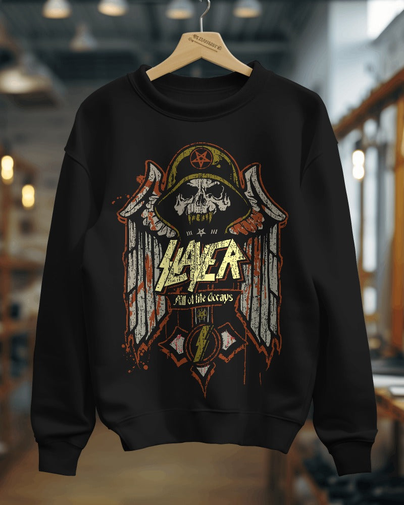 Slayer Metal Band Sweatshirt