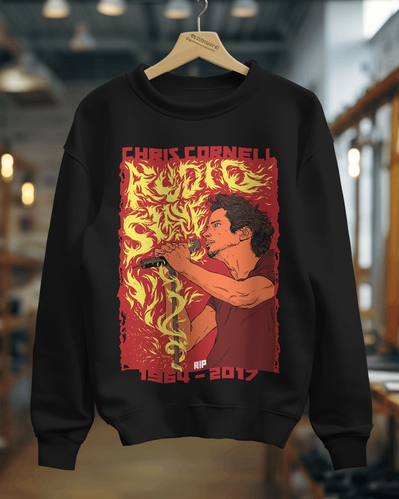 Chris Cornell Sweatshirt - Premium Fabric & Regular Fit