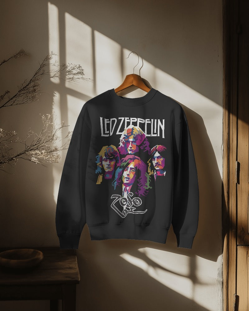 Led Zeppelin Sweatshirt - Premium Fabric & Regular Fit