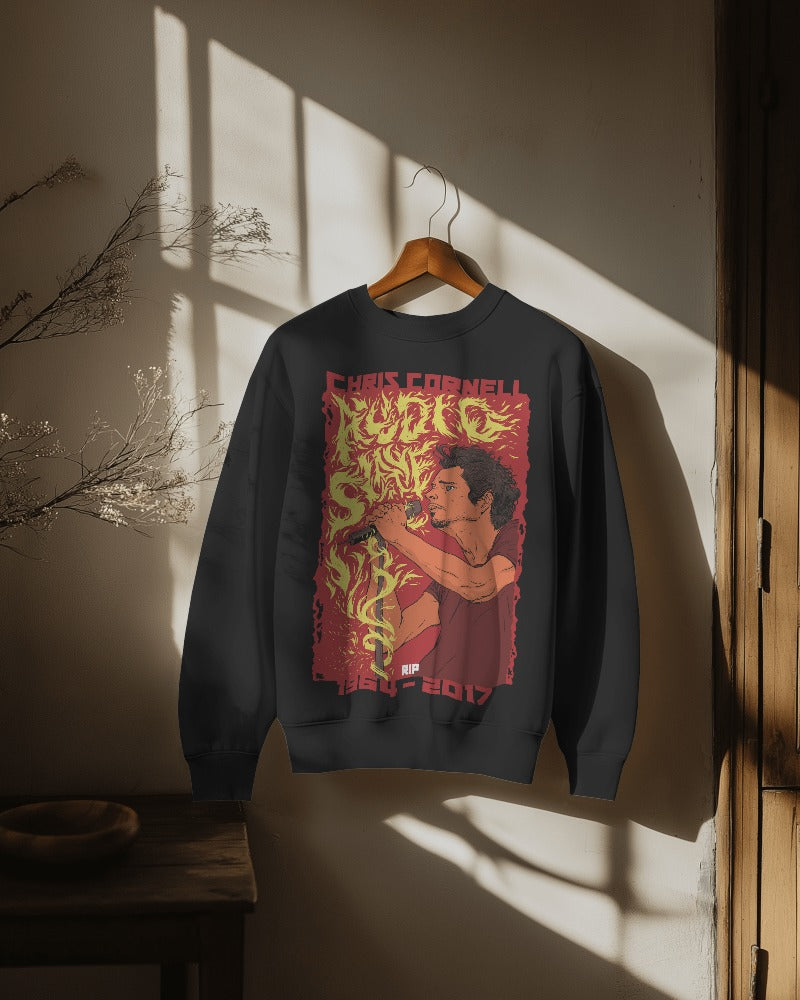 Chris Cornell Sweatshirt - Premium Fabric & Regular Fit