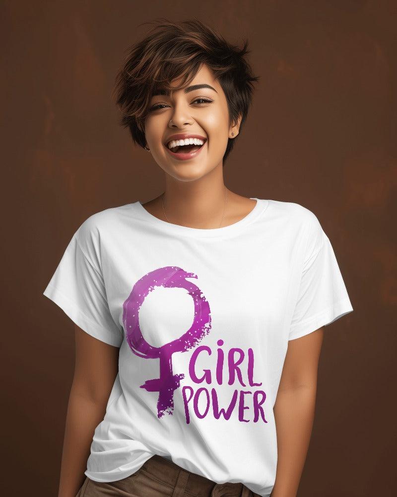 Girl Power - Women's T-Shirt - Bindaas Store