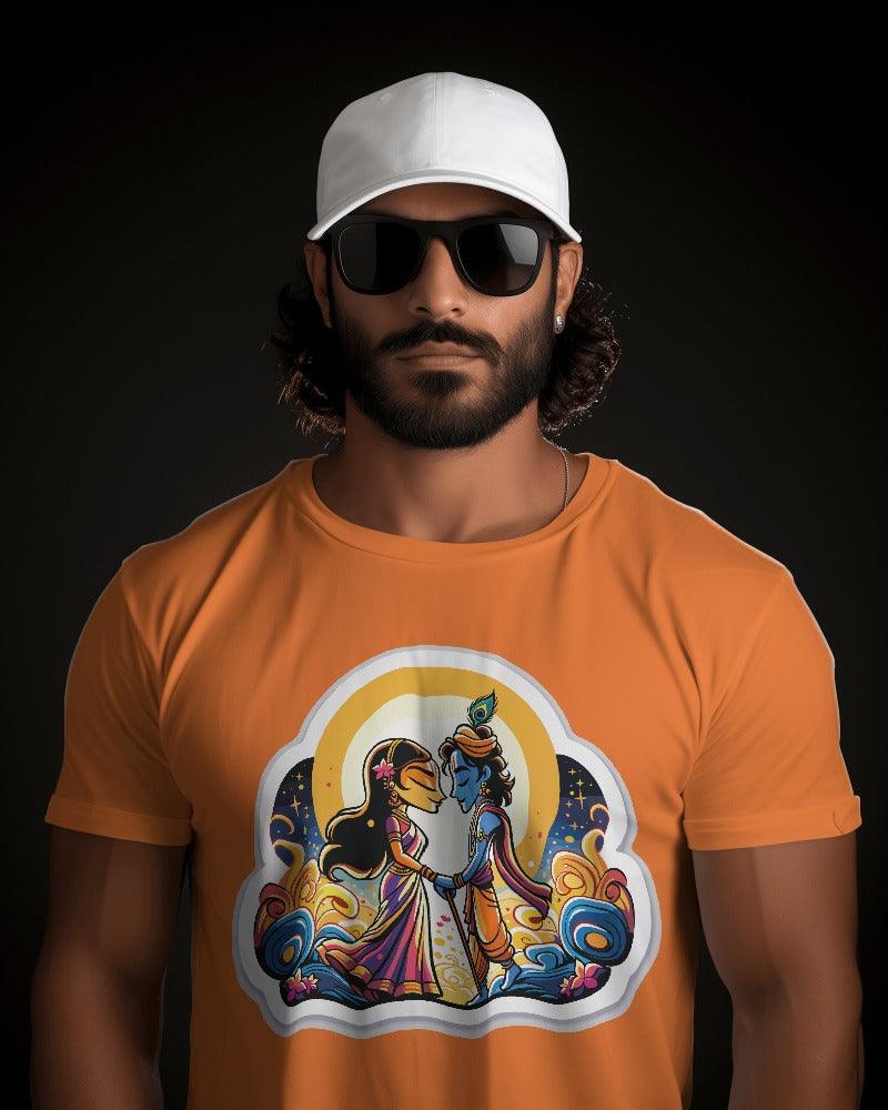 Radha Krishna - Men's Classic T Shirt - Bindaas Store