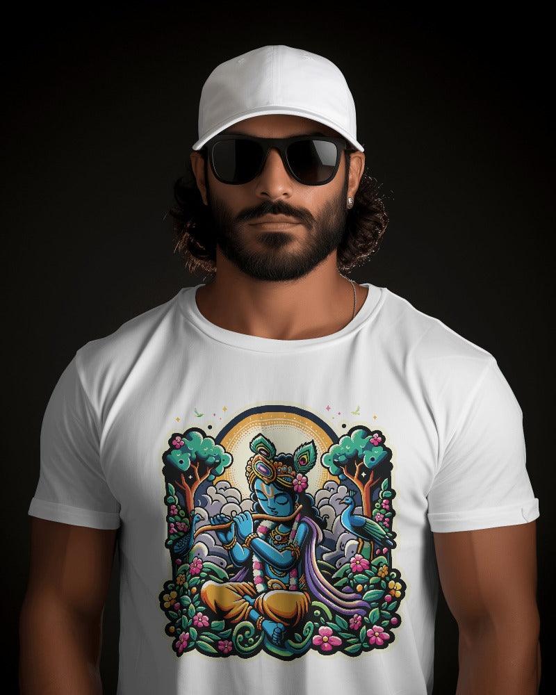 Krishna - Men's Classic T Shirt - Bindaas Store