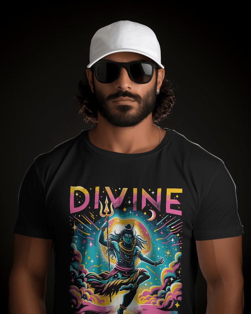 Divine Shiva - Men's Classic T Shirt - Bindaas Store