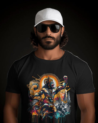 Lord Hanuman - Men's Classic T Shirt - Bindaas Store