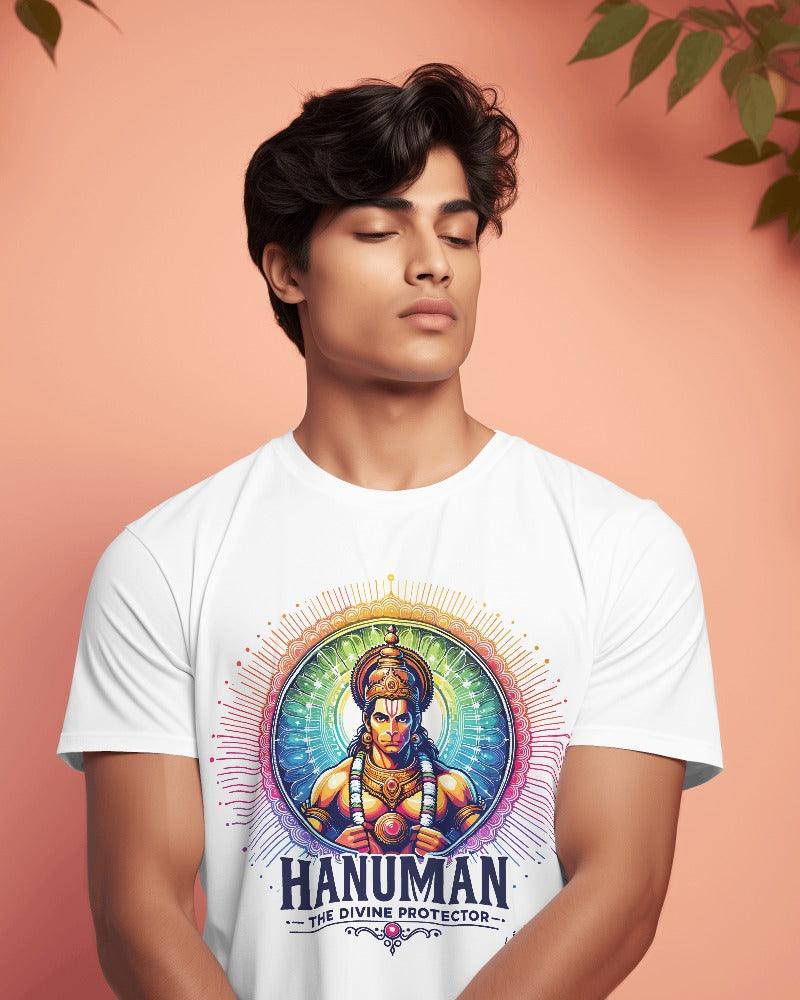 Lord Hanuman Protector - Men's Classic T Shirt - Bindaas Store