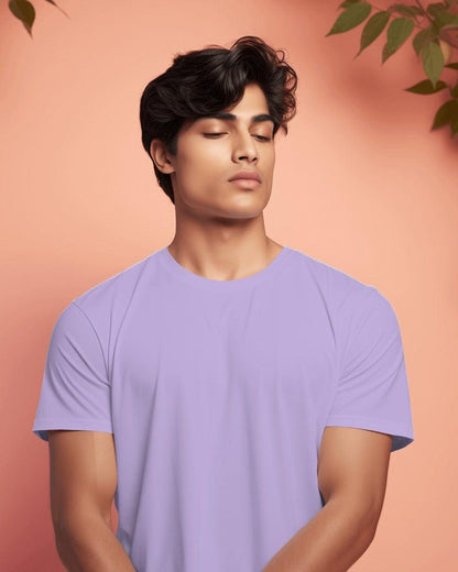 Solid - Men's Classic Round Neck T Shirt - Bindaas Store