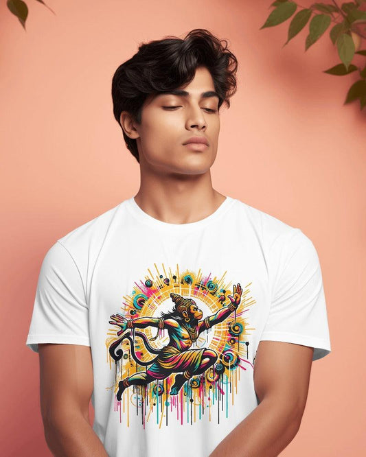 Lord Hanuman - Men's Classic T Shirt - Bindaas Store