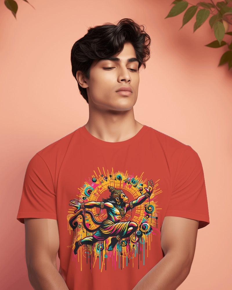 Lord Hanuman - Men's Classic T Shirt - Bindaas Store