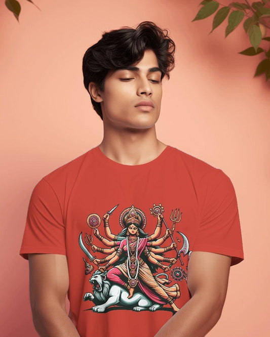 Maa Durga - Men's Classic T Shirt - Bindaas Store