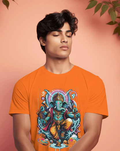 Lord Ganesha - Men's Classic T Shirt - Bindaas Store