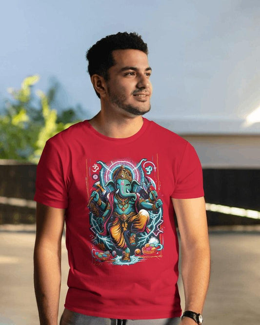 Lord Ganesha - Men's Classic T Shirt - Bindaas Store