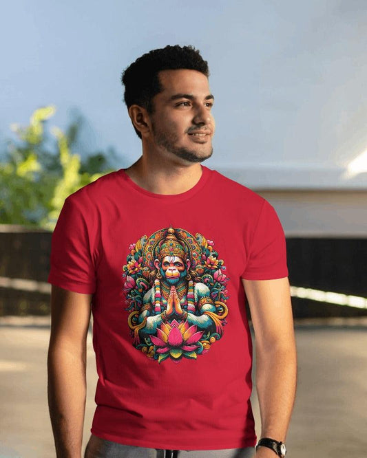 Lord Hanuman - Men's Classic T Shirt - Bindaas Store