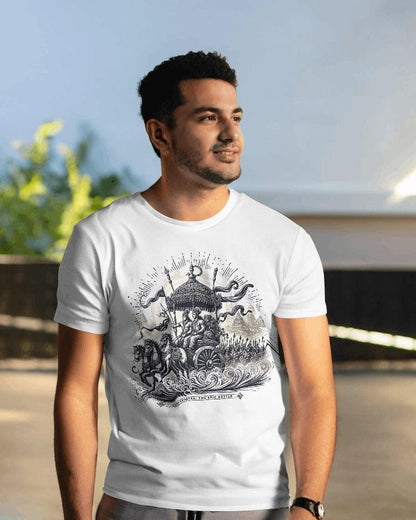 Kurukshetra - Men's Classic T Shirt - Bindaas Store