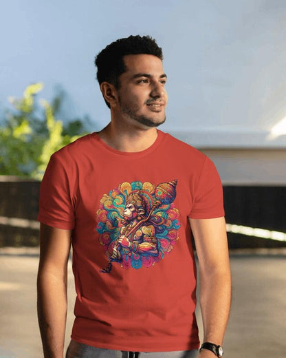 Lord Hanuman - Men's Classic T Shirt - Bindaas Store