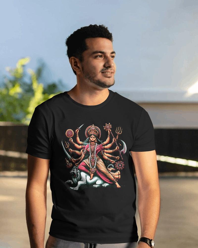 Maa Durga - Men's Classic T Shirt - Bindaas Store