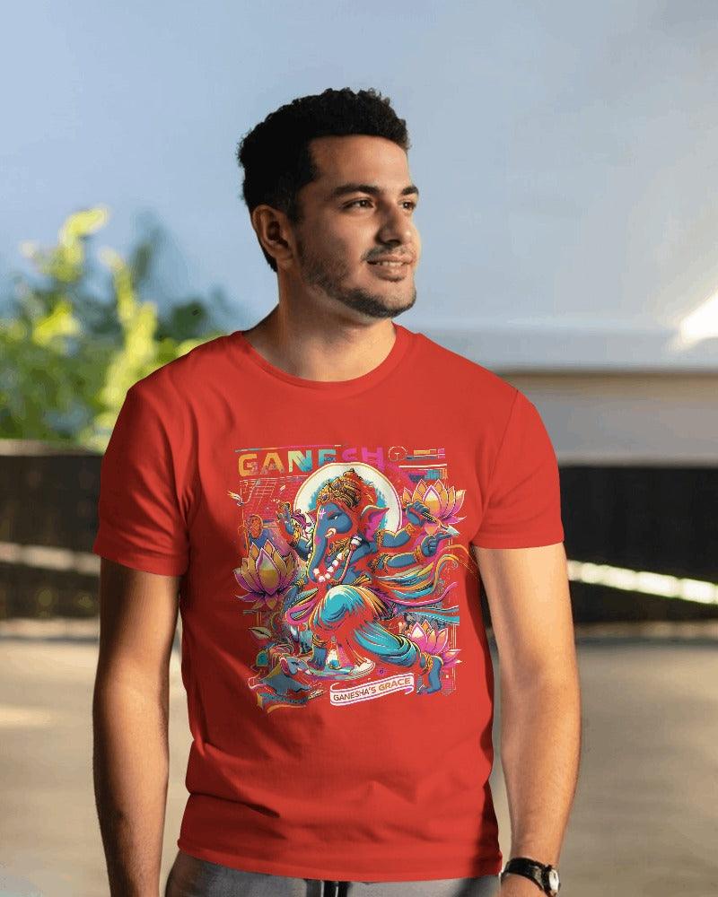 Lord Ganesha - Men's Classic T Shirt - Bindaas Store