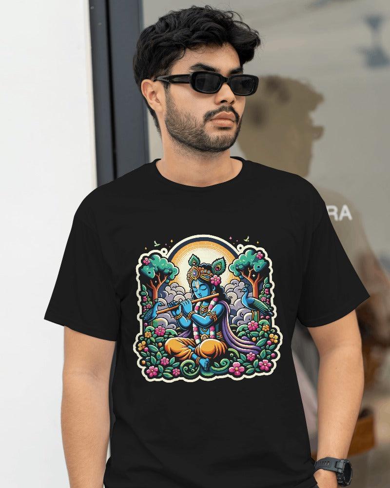 Krishna - Men's Classic T Shirt - Bindaas Store