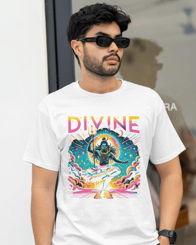 Divine Shiva - Men's Classic T Shirt - Bindaas Store