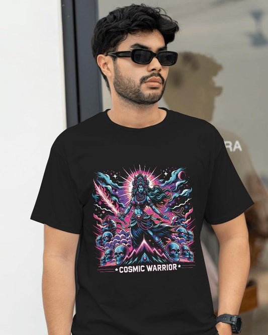 Cosmic Warrior - Men's Classic T Shirt - Bindaas Store