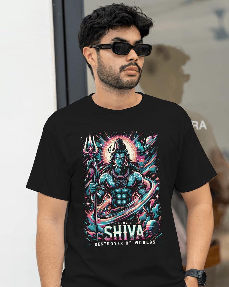 Lord Shiva - The Destroyer - Men's Classic T Shirt - Bindaas Store