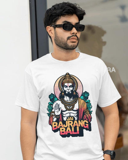 Jai Bajrang Bali - Men's Classic T Shirt - Bindaas Store