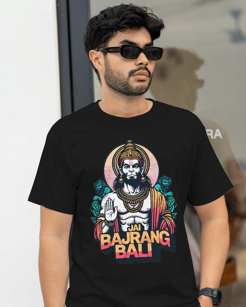 Jai Bajrang Bali - Men's Classic T Shirt - Bindaas Store