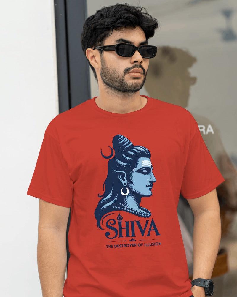 Shiva - The Destroyer of Illusion - Men's Classic T Shirt - Bindaas Store