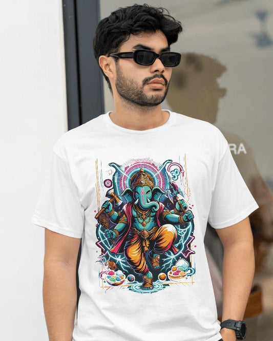 Lord Ganesha - Men's Classic T Shirt - Bindaas Store