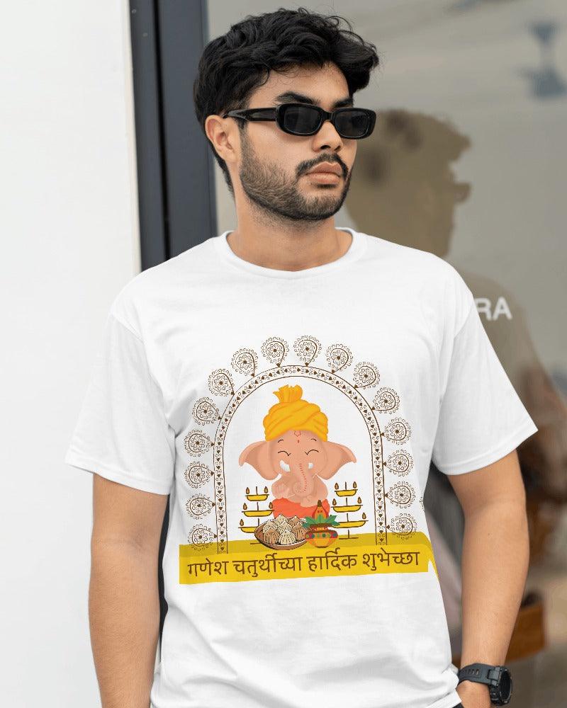 Lord Ganesha - Men's Classic T Shirt - Bindaas Store