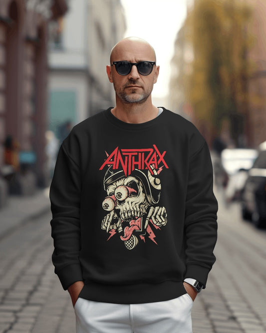 Anthrax Sweatshirt - Premium Fabric & Regular Fit