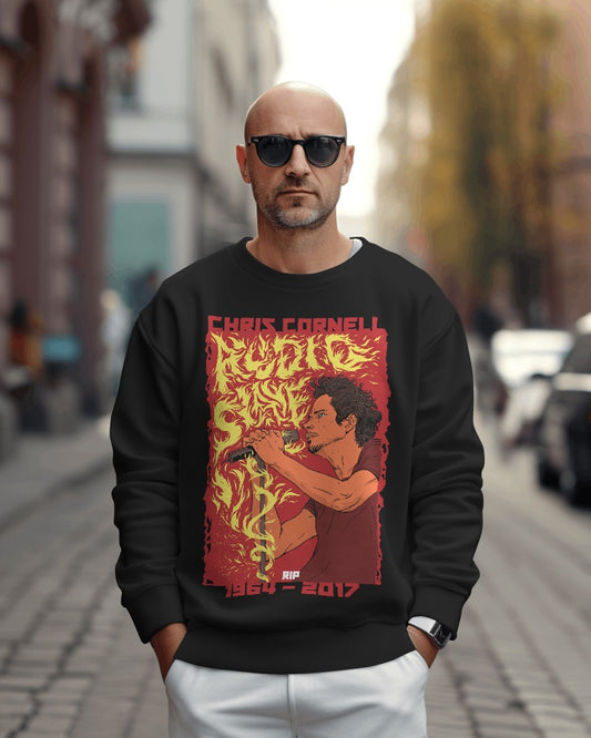 Chris Cornell Sweatshirt - Premium Fabric & Regular Fit