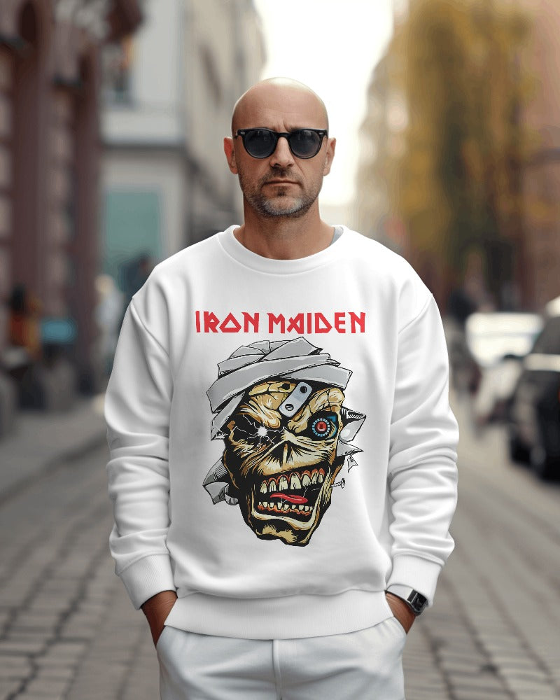 Iron Maiden Band Sweatshirt - Premium Fabric & Regular Fit