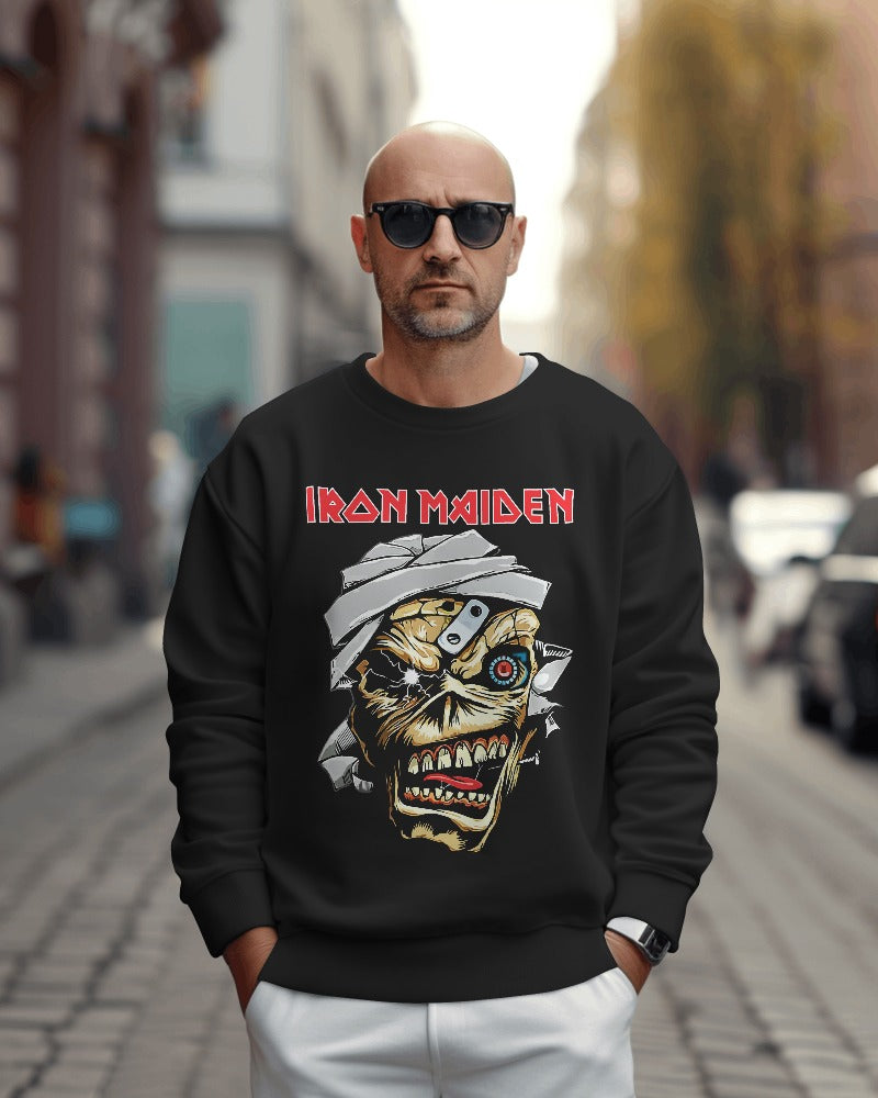 Iron Maiden Band Sweatshirt - Premium Fabric & Regular Fit