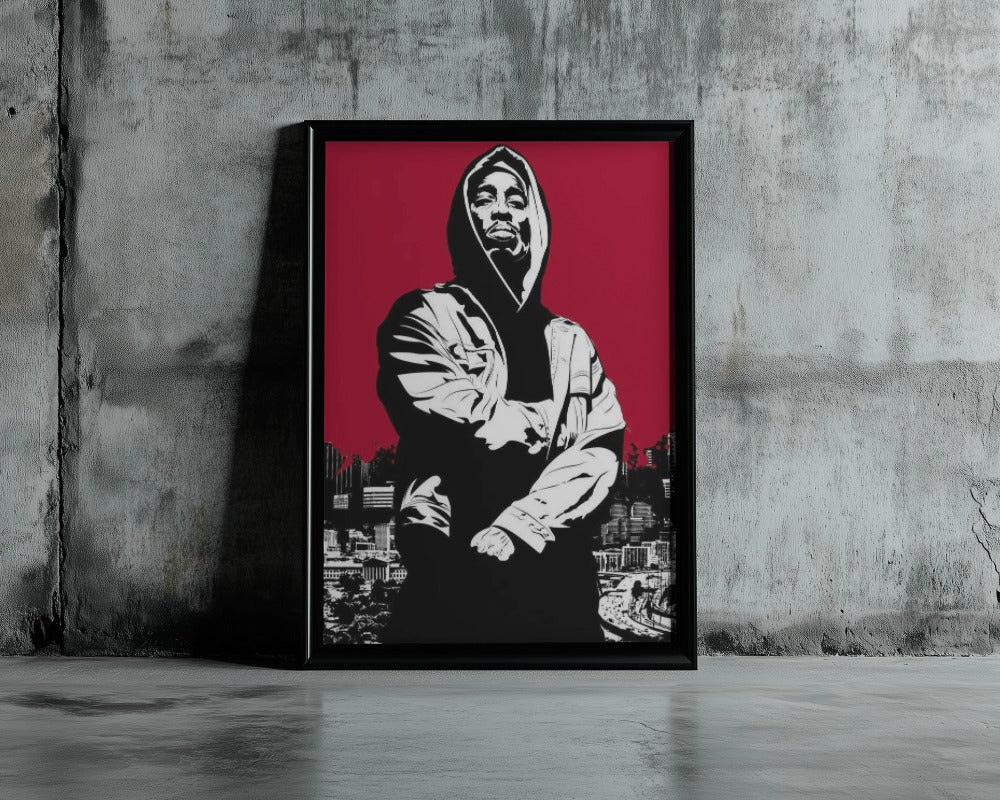 Tupac Poster - Framed/ Unframed