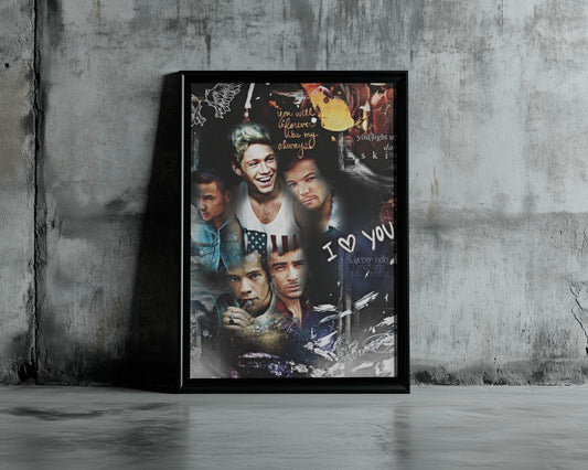 One Direction Poster - Framed/ Unframed