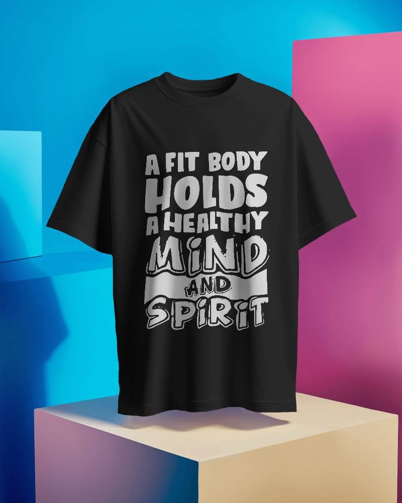 A Fit Body - Unisex Oversized T Shirt - Bindaas Store