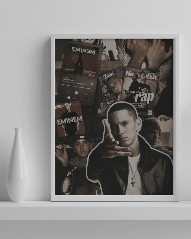 Eminem Poster - Framed/ Unframed