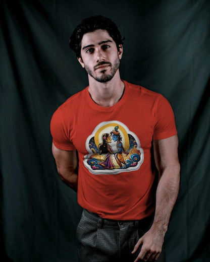 Radha Krishna - Men's Classic T Shirt - Bindaas Store