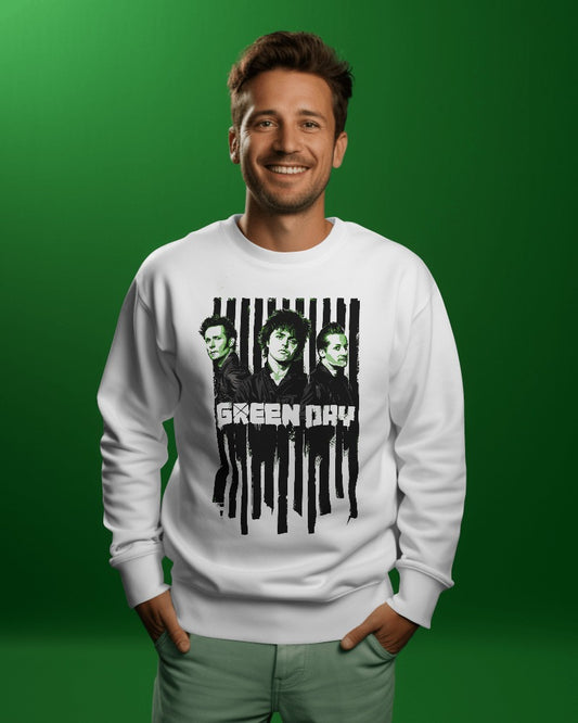 Green Day Band Sweatshirt - Regular Fit