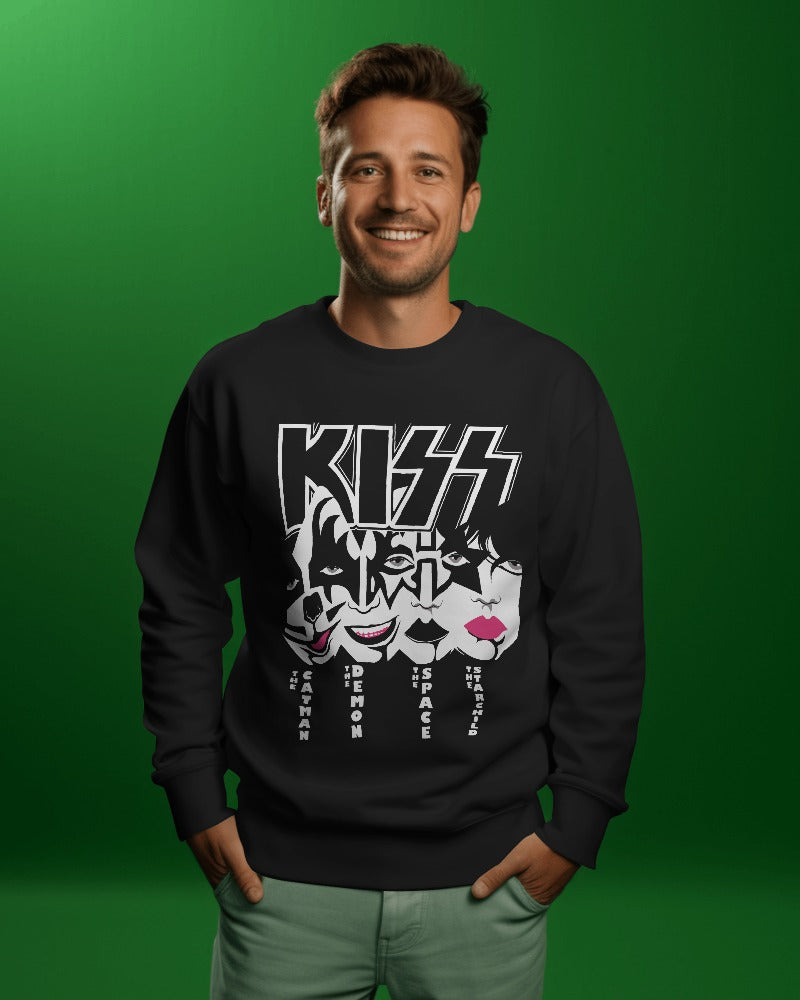 Kiss Sweatshirt - Premium Fabric & Regular Fit