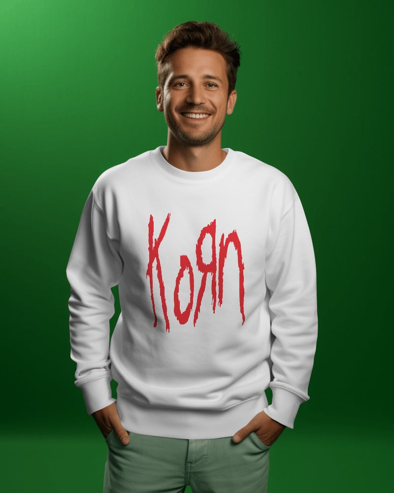 Korn Band Sweatshirt - Premium Fabric & Regular Fit